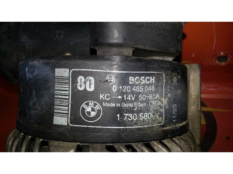 Recambio de alternador para bmw serie 3 berlina (e36) 2.0 24v referencia OEM IAM 1730580  