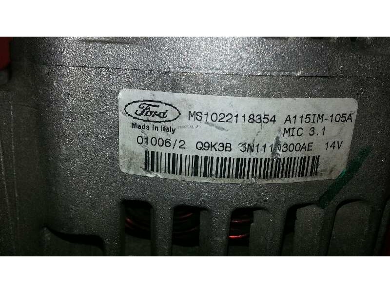 Recambio de alternador para ford focus berlina (cap) referencia OEM IAM MS1022118354  