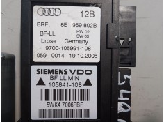 Recambio de motor elevalunas delantero derecho para audi a4 b7 (8ec) 2.0 tdi referencia OEM IAM 8E1959802B 5WK47006FBF 013082176 2