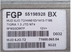 Recambio de centralita motor uce para opel tigra twintop (x04) 1.3 cdti (r97) referencia OEM IAM 55198928BX 71600065004 5FNS0DM7 2