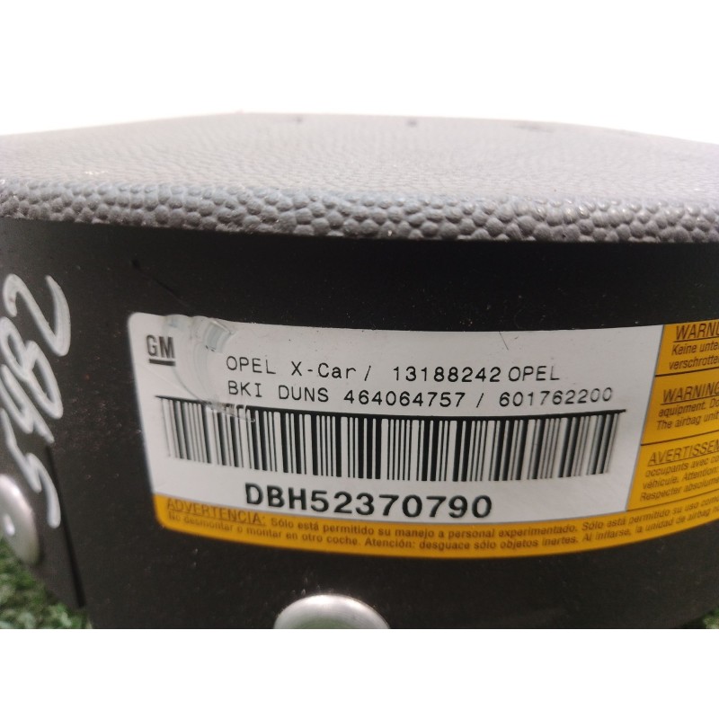 Recambio de airbag volante para opel tigra twintop (x04) 1.3 cdti (r97) referencia OEM IAM 13188242 DBH52370790 464064757