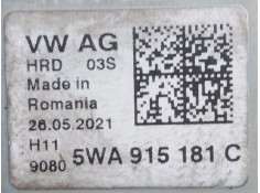 Recambio de modulo electronico para volkswagen caddy v skn / bbdtrex0 2.0 tdi 102cv / 75kw referencia OEM IAM 5WA915181C PA66GF2 2