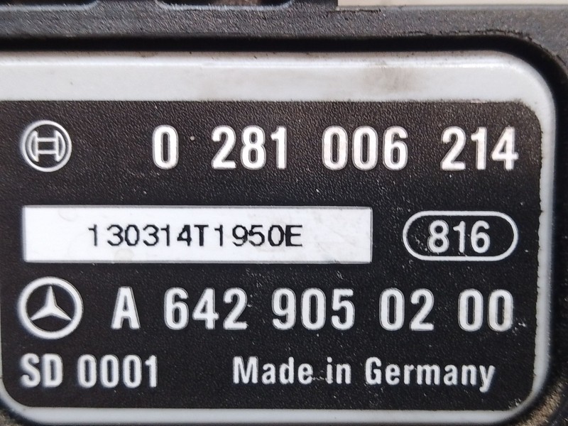 Recambio de sensor presion para mercedes-benz clase b sports tourer (w246, w242) b 180 cdi (246.200) referencia OEM IAM A6429050