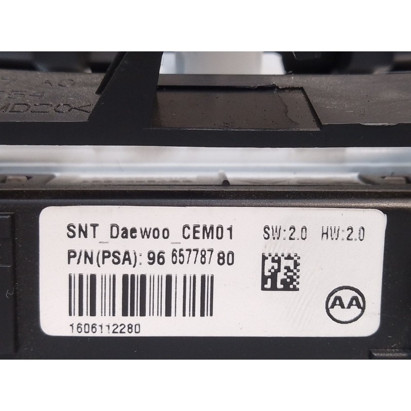 Recambio de luz interior para peugeot 508 i (8d_) 2.0 hdi referencia OEM IAM 9651817180 1606112280 9665778780