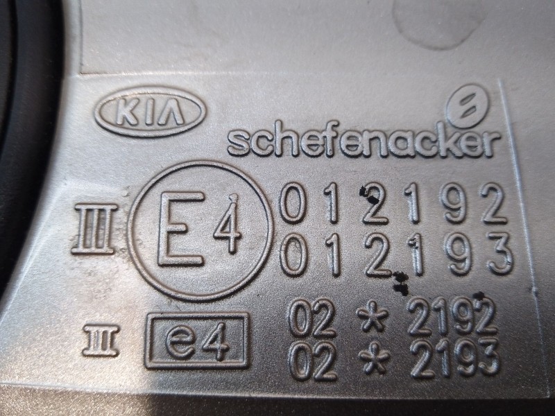 Recambio de retrovisor izquierdo para kia carens referencia OEM IAM 012192 022192 012193