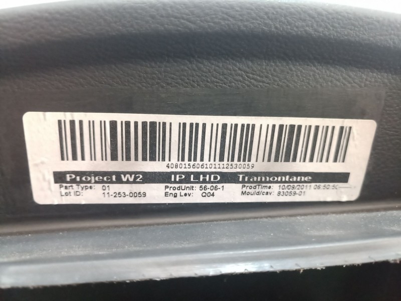 Recambio de salpicadero para peugeot 508 i (8d_) 2.0 hdi referencia OEM IAM   