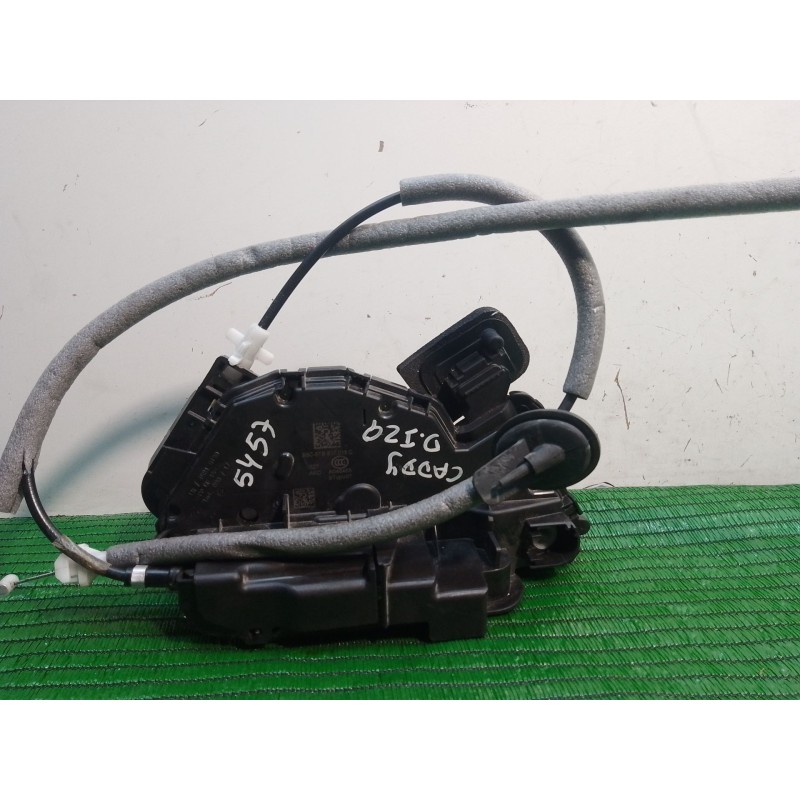 Recambio de cerradura puerta delantera izquierda para volkswagen caddy v skn / bbdtrex0 2.0 tdi 102cv / 75kw referencia OEM IAM 