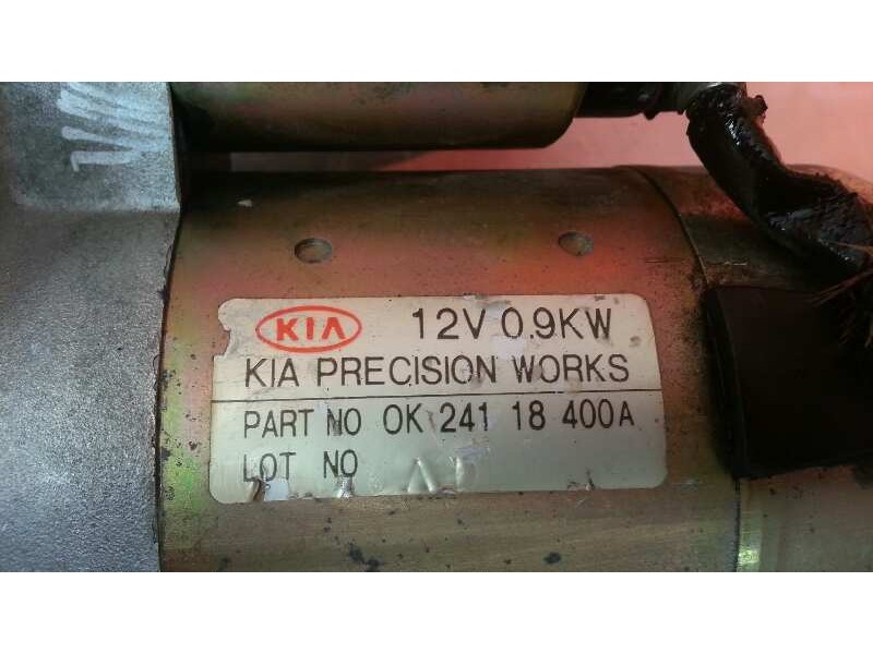 Recambio de motor arranque para kia shuma 1.5 comfort 5 berlina referencia OEM IAM 24118400A  