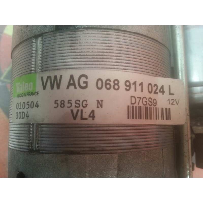 Recambio de motor arranque para audi a4 berlina (8e) 1.9 tdi referencia OEM IAM 068911024L 585SGN 010504