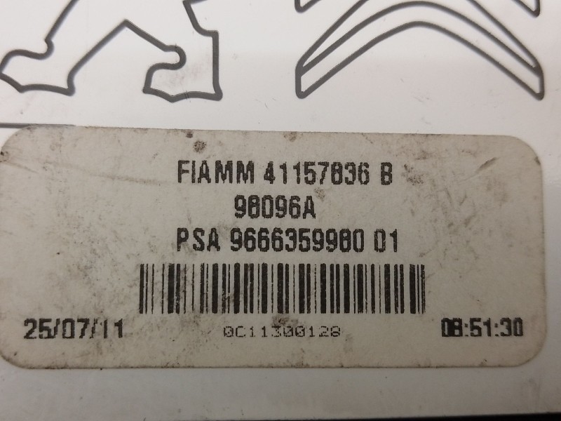 Recambio de antena para peugeot 508 i (8d_) 2.0 hdi referencia OEM IAM 966635998001 98096A 41157836B