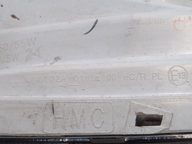 Recambio de faro izquierdo para hyundai atos (mx) 1.1 referencia OEM IAM 92101055XX 92101055XX 92101055XX