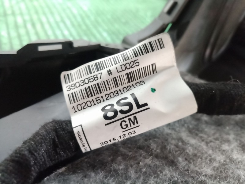 Recambio de consola central trasera para opel astra k (b16) 1.6 cdti (68) referencia OEM IAM   