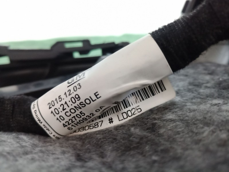 Recambio de consola central trasera para opel astra k (b16) 1.6 cdti (68) referencia OEM IAM   