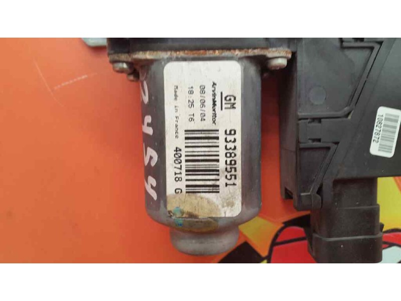 Recambio de elevalunas delantero izquierdo para opel meriva blue line referencia OEM IAM 93186830 93389551 