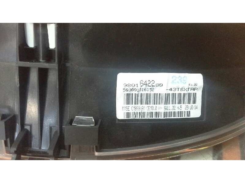 Recambio de cuadro instrumentos para peugeot partner kasten confort l1 referencia OEM IAM 9801642280 503001616152 9801642280