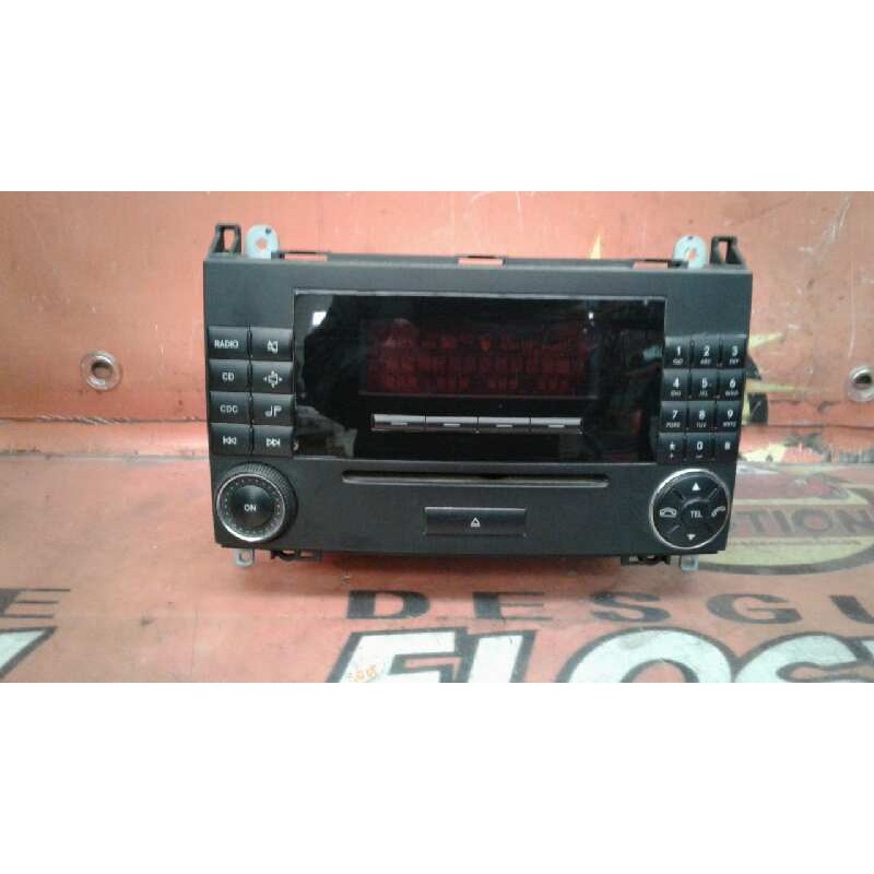 Recambio de sistema audio / radio cd para mercedes-benz clase a (w169) a 180 cdi (169.007) referencia OEM IAM 1698207589  