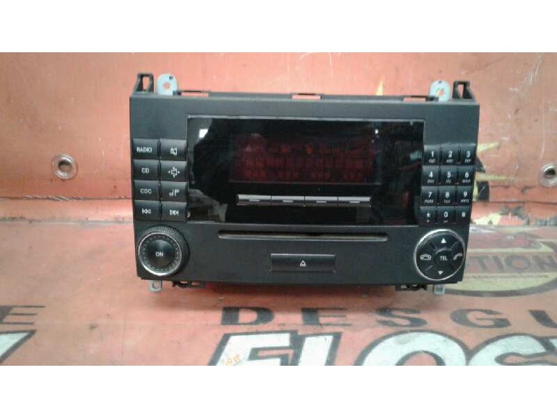 Recambio de sistema audio / radio cd para mercedes-benz clase a (w169) a 180 cdi (169.007) referencia OEM IAM 1698207589  