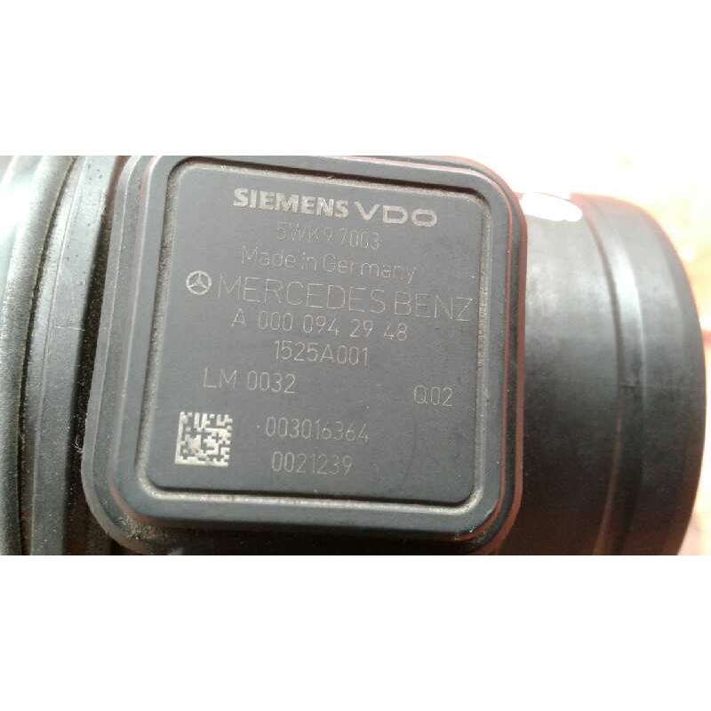 Recambio de caudalimetro para mercedes-benz clase a (w169) a 160 cdi (169.006) referencia OEM IAM A0000942948 A0000942948 A00009