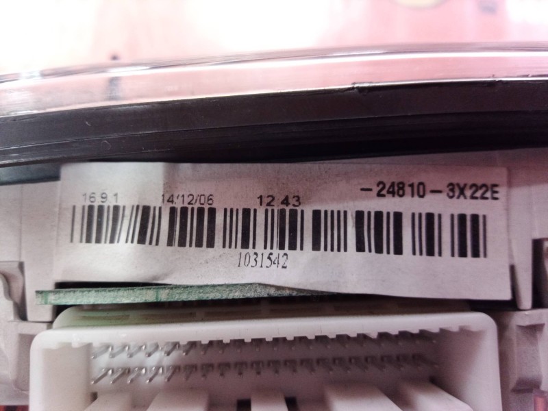 Recambio de cuadro instrumentos para nissan navara pick-up (d40m) doble cab fe 4x4 referencia OEM IAM VP5NFF10A855AC248103X22ENM