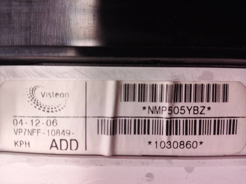 Recambio de cuadro instrumentos para nissan navara pick-up (d40m) doble cab fe 4x4 referencia OEM IAM VP5NFF10A855AC248103X22ENM