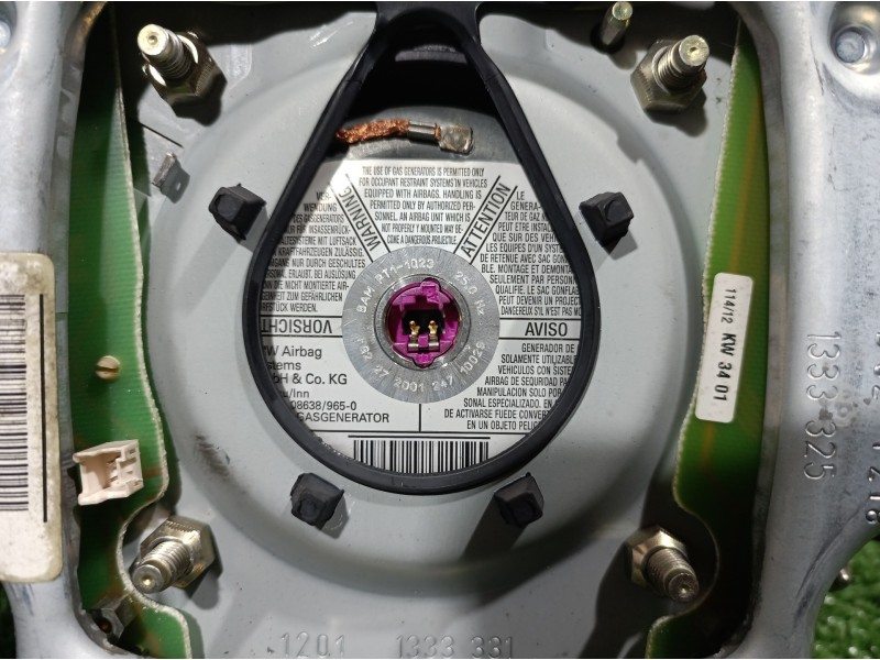 Recambio de airbag volante para audi a4 berlina (8e) 1.9 tdi (96kw) referencia OEM IAM 8E0880201AE 8E0880201AE 8E0880201
