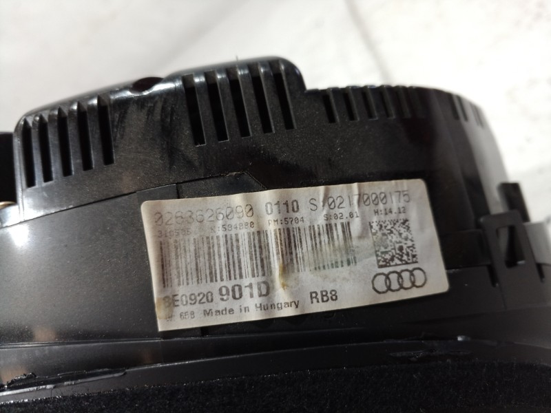 Recambio de cuadro instrumentos para audi a4 berlina (8e) 2.0 tdi 16v (103kw) referencia OEM IAM 0263626090 0263626090ºººººººººº