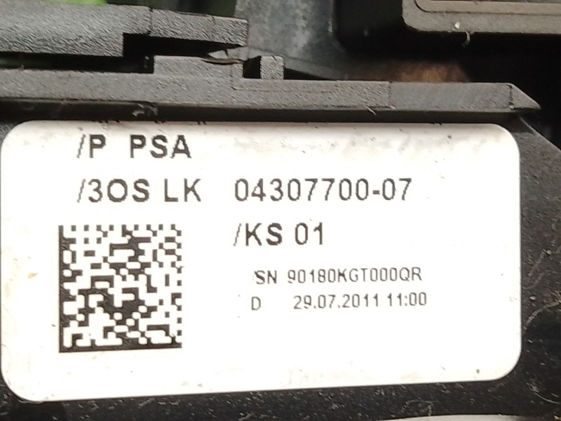 Recambio de mando multifuncion para peugeot 508 i (8d_) 2.0 hdi referencia OEM IAM 96759260XT 90433KH1000LA 1002082510