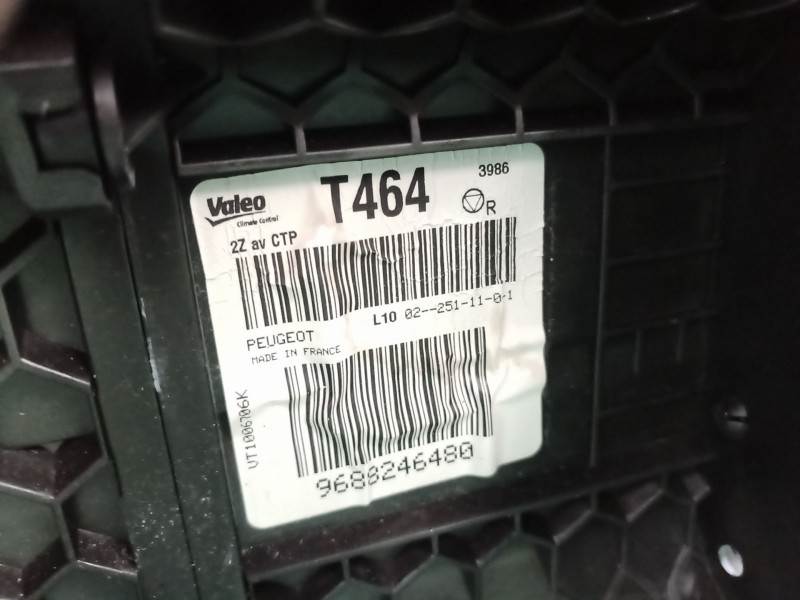 Recambio de carcasa calefaccion para peugeot 508 i (8d_) 2.0 hdi referencia OEM IAM   