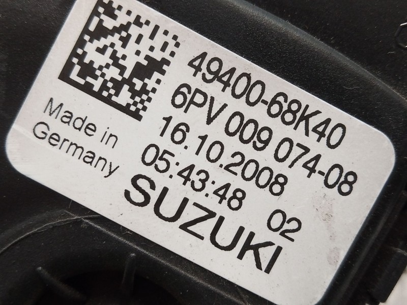 Recambio de pedal acelerador para suzuki alto amf 310 1.0 12v cat referencia OEM IAM 4940068K4 4940068K4 6PV00907408
