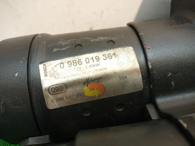 Recambio de motor arranque para opel astra h berlina elegance referencia OEM IAM   