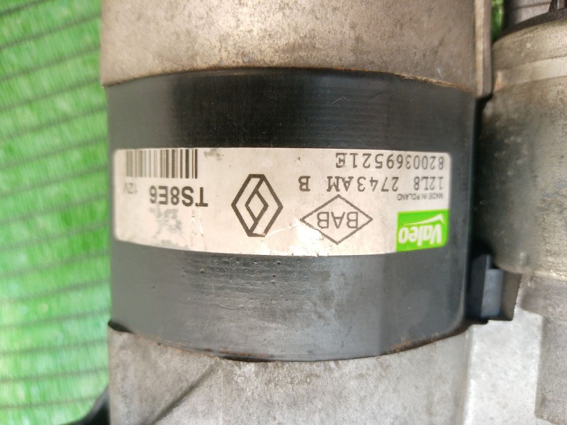 Recambio de motor arranque para renault clio iii 1.2 16v referencia OEM IAM   