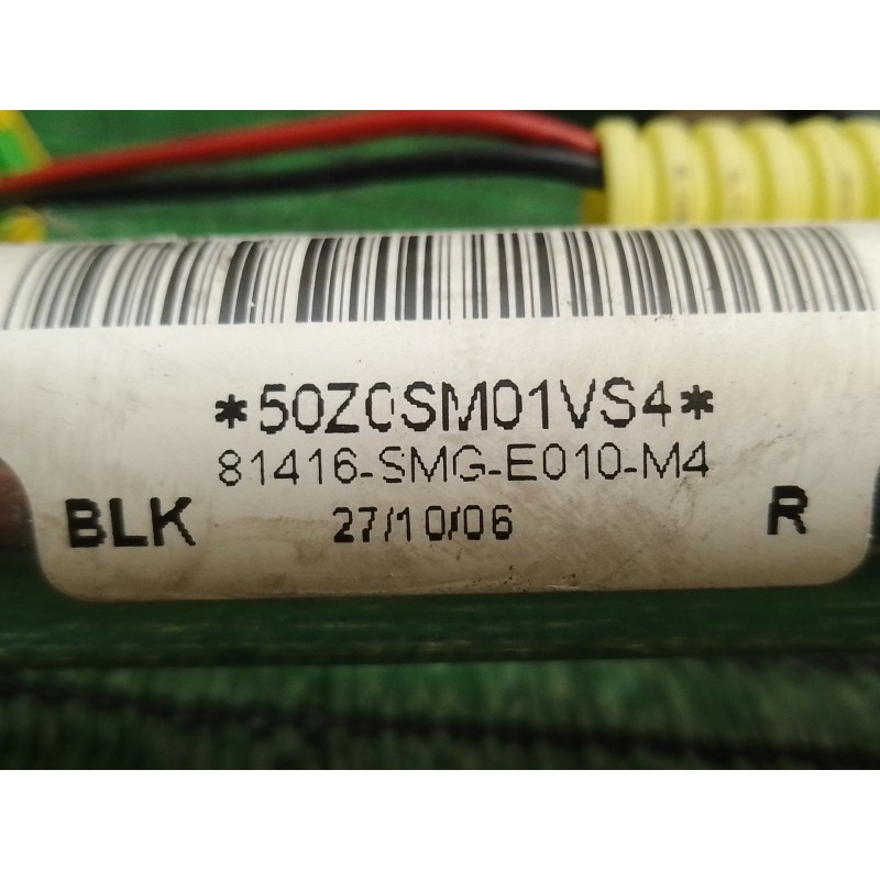 Recambio de cinturon seguridad delantero derecho para honda civic viii hatchback (fn, fk) 2.2 ctdi (fk3) referencia OEM IAM 501T