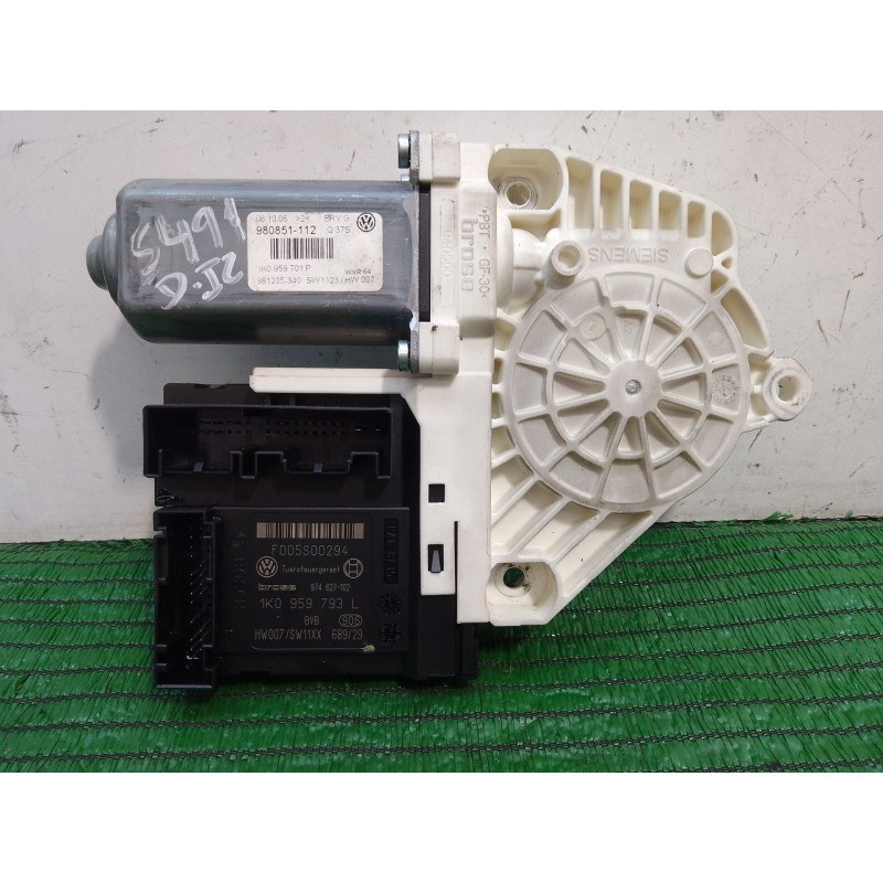 Recambio de motor elevalunas delantero izquierdo para volkswagen passat b6 (3c2) 2.0 tdi referencia OEM IAM 1K0959793L 1K0959701