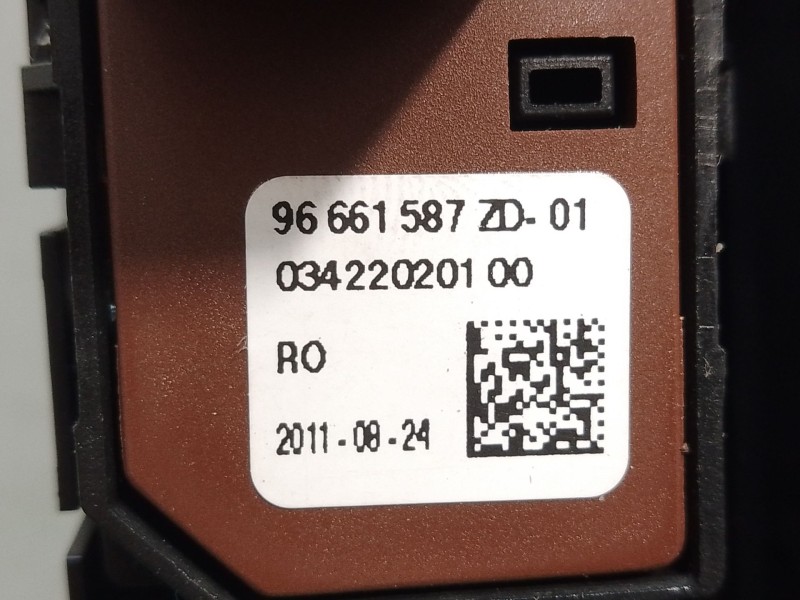 Recambio de mando multifuncion para peugeot 508 i (8d_) 2.0 hdi referencia OEM IAM 9686453977 96661587ZD1 9665668380