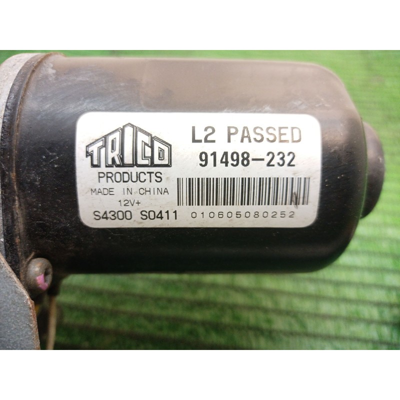 Recambio de motor limpia delantero para peugeot 206 berlina 1.4 hdi referencia OEM IAM   