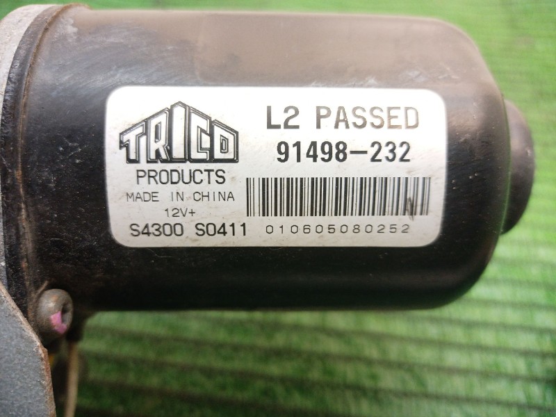 Recambio de motor limpia delantero para peugeot 206 berlina 1.4 hdi referencia OEM IAM   