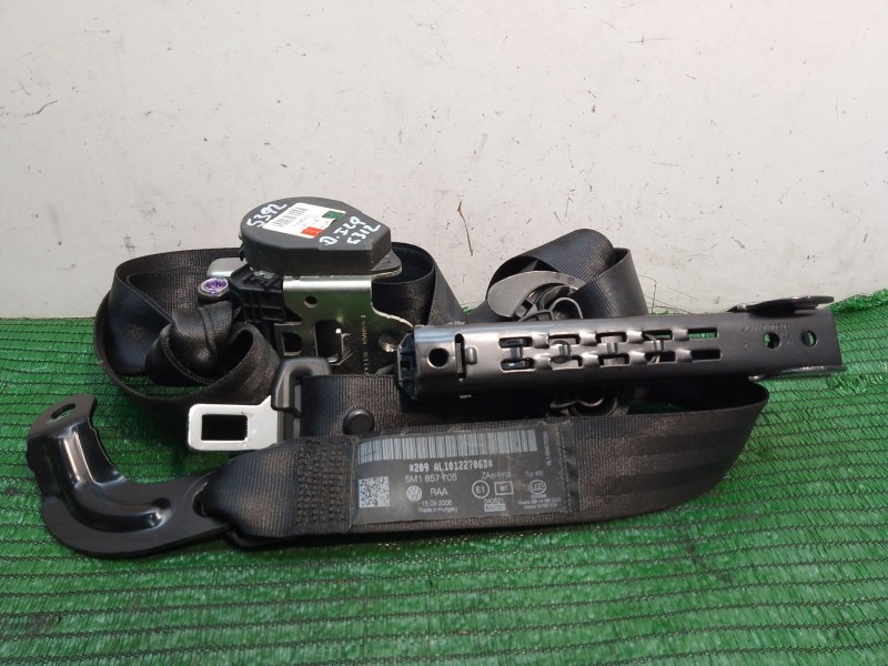 Recambio de cinturon seguridad delantero izquierdo para volkswagen golf plus (5m1) bluemotion edition referencia OEM IAM 5M18577