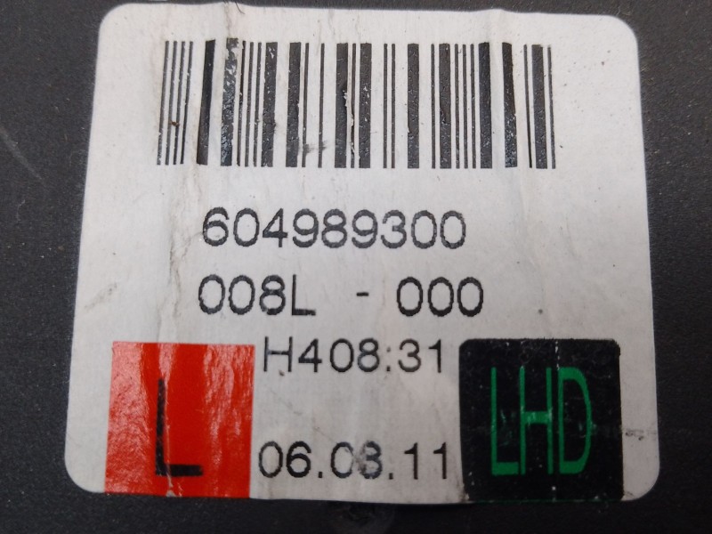 Recambio de cinturon seguridad delantero izquierdo para volkswagen golf plus (5m1) bluemotion edition referencia OEM IAM 5M18577