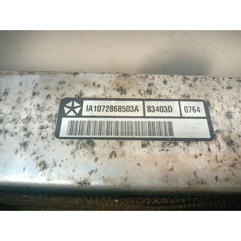 Recambio de intercooler para chrysler voyager (rg) 2.5 crd grand voyager limited referencia OEM IAM 1072868503A 1072868503A 1072