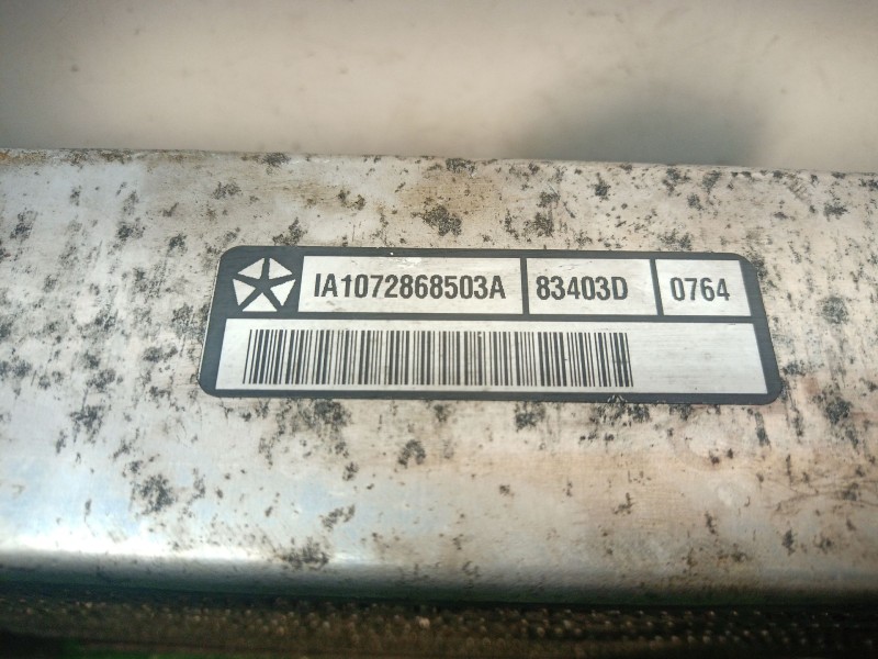 Recambio de intercooler para chrysler voyager (rg) 2.5 crd grand voyager limited referencia OEM IAM 1072868503A 1072868503A 1072