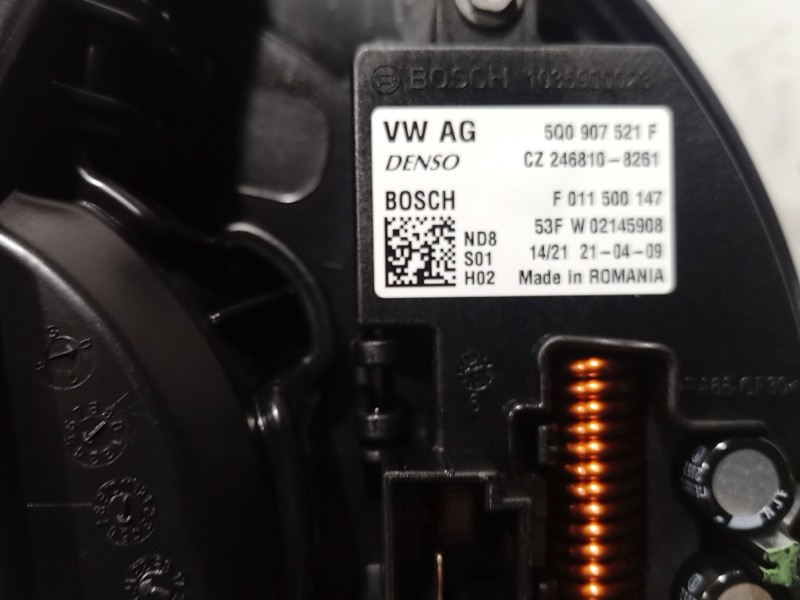 Recambio de motor calefaccion para volkswagen passat b8 variant (3g5, cb5) 2.0 tdi 4motion referencia OEM IAM   