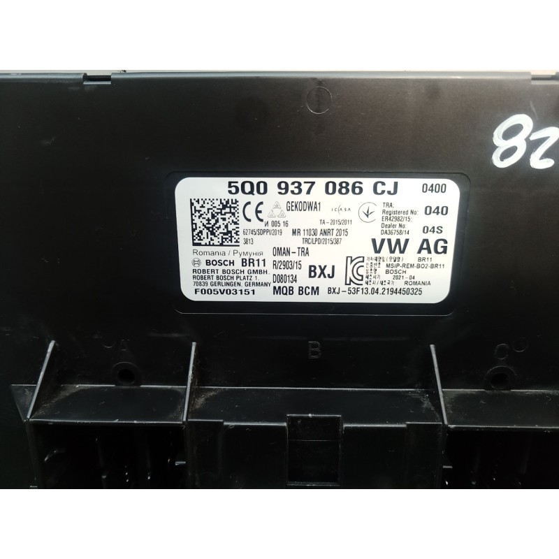 Recambio de modulo confort para volkswagen passat b8 variant (3g5, cb5) 2.0 tdi 4motion referencia OEM IAM   