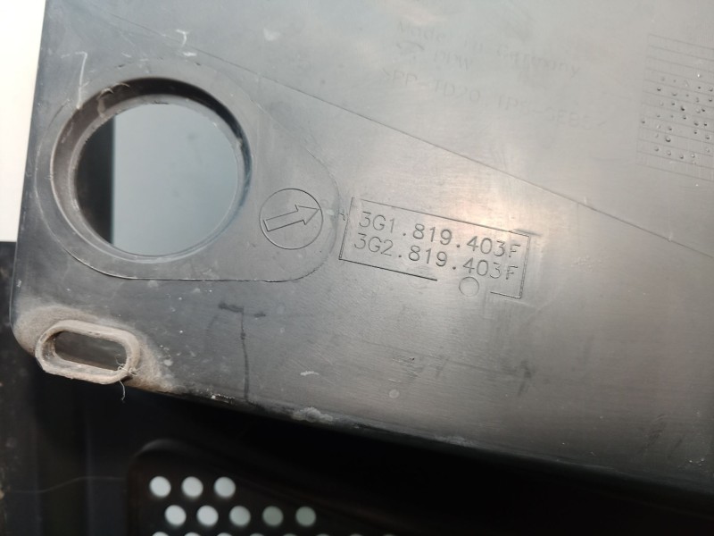Recambio de torpedo para volkswagen passat b8 variant (3g5, cb5) 2.0 tdi 4motion referencia OEM IAM   