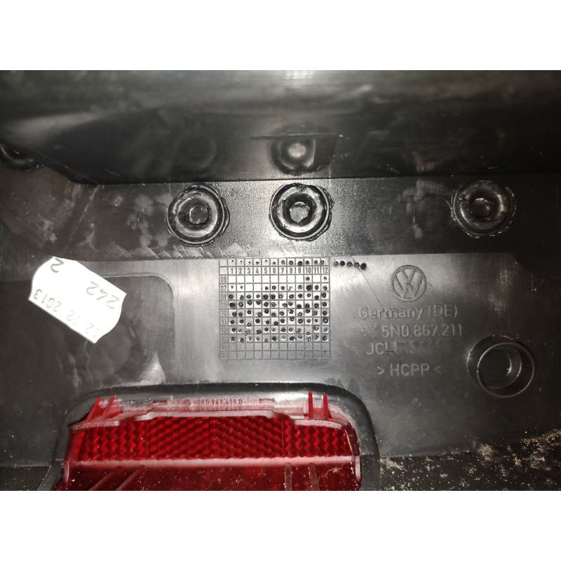 Recambio de guarnecido puerta trasera izquierda para volkswagen tiguan (5n_) 2.0 tdi referencia OEM IAM   