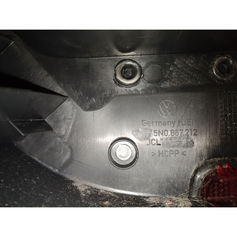 Recambio de guarnecido puerta trasera derecha para volkswagen tiguan (5n_) 2.0 tdi referencia OEM IAM   