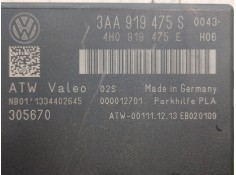 Recambio de modulo electronico para volkswagen tiguan (5n_) 2.0 tdi referencia OEM IAM 3AA919475S 305670 4H0919745E 2