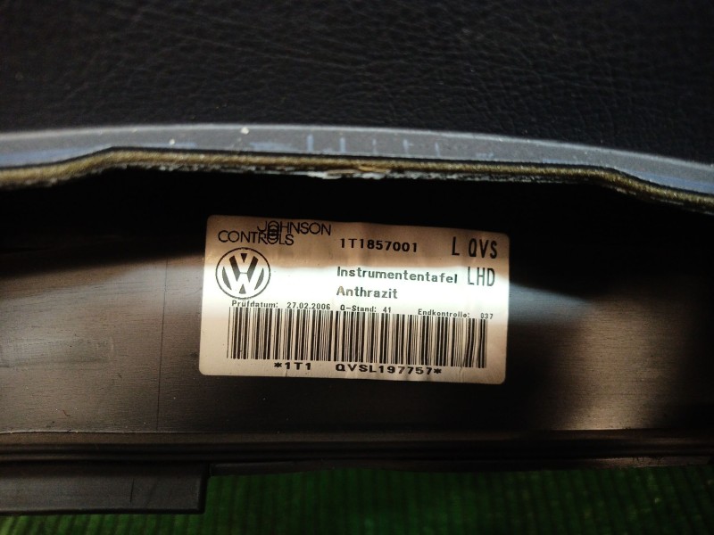 Recambio de salpicadero para volkswagen touran (1t1, 1t2) 2.0 tdi 16v referencia OEM IAM   