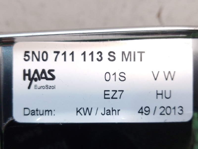 Recambio de pomo palanca cambio para volkswagen tiguan (5n_) 2.0 tdi referencia OEM IAM 5N0711113S 5N0711113S 5N0711113S