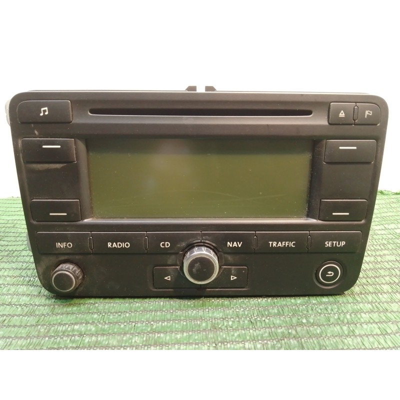 Recambio de sistema audio / radio cd para volkswagen touran (1t1, 1t2) 2.0 tdi 16v referencia OEM IAM 1K0035191E 1K0035191E 1K00