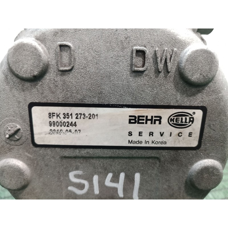 Recambio de compresor aire acondicionado para kia carens 2.0 turbodiesel cat referencia OEM IAM   